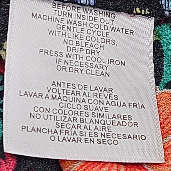 Anne Klein Maxi Dress Floral Print Sleeveless‎ Size 12 Vacation Cottage Spring - Picture 7 of 9